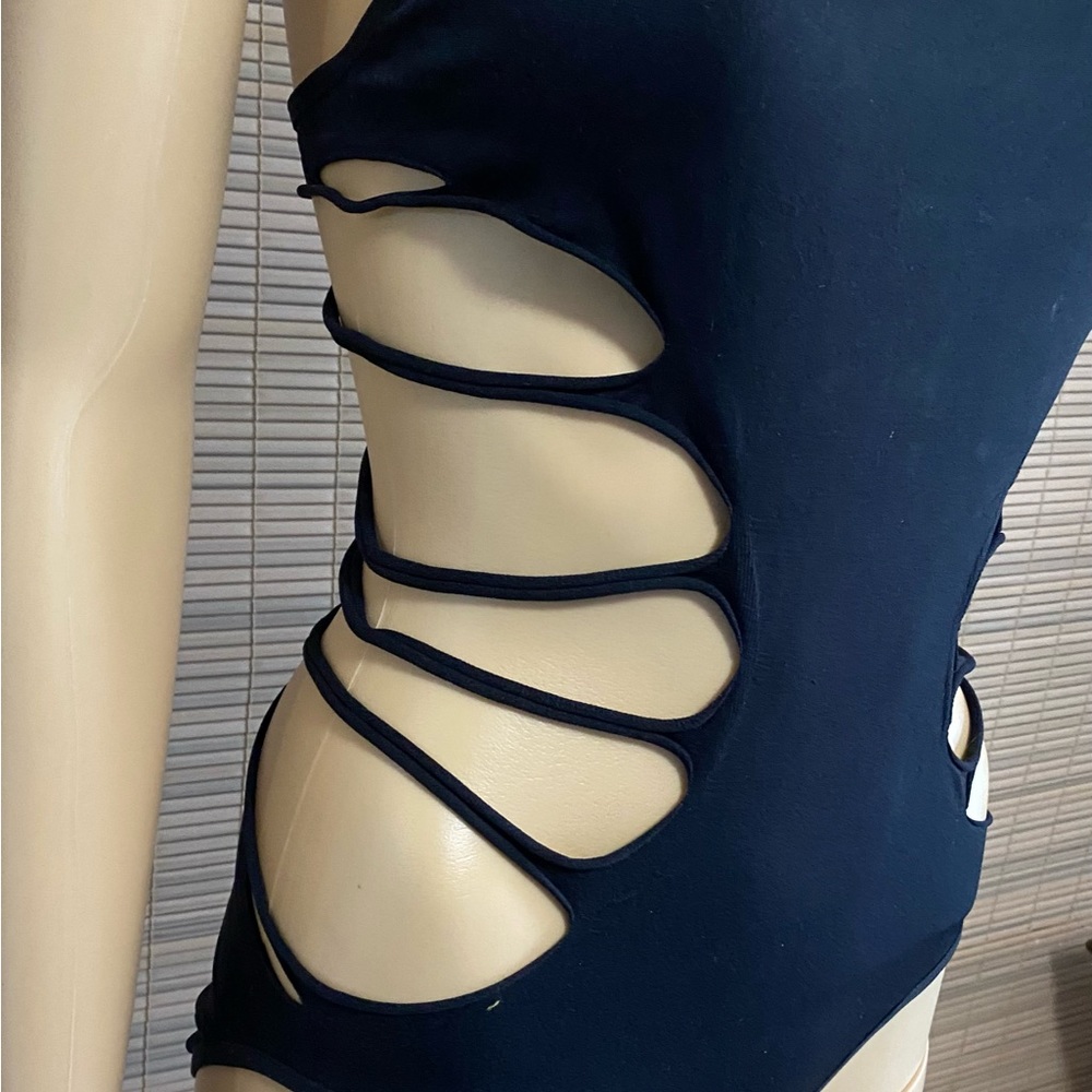 TRIPP one piece swimsuit/body suit with side slits. NWT - Picture 6 of 15